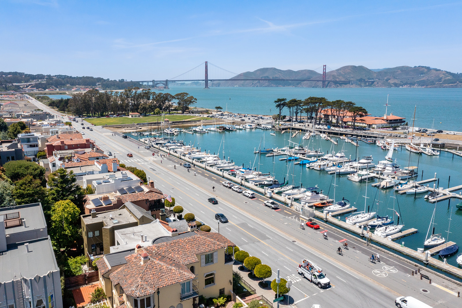 The Marina waterfront